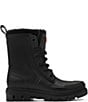 Hunter Women's Diana Shearling Combat Winter Rain Boots - Image 2