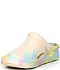 Color:Shaded White - Image 4 - Women's In And Out Bloom Algae Foam Clogs