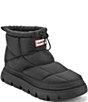 Hunter Women's Mist Waterproof Quilted Nylon Mini Booties - Image 1
