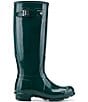 Hunter Women's Original Waterproof Tall Gloss Rain Boots - Image 3