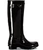 Hunter Women's Original Tall Gloss Buckle Strap Rain Boots | Dillard's