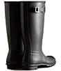 Color:Black - Image 3 - Women's Original Tall Matte Buckle Strap Rain Boots