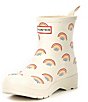 Color:White - Image 4 - Women's Play Mini Waterproof Rainbow Boots