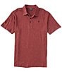 Hurley Ace Vista Short Sleeve Polo Shirt, Color:True Red - Image 1
