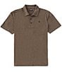 Color:Espresso - Image 1 - Ace Vista Short Sleeve Polo Shirt