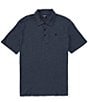 Hurley Ace Vista Short Sleeve Polo Shirt, Color:Iron Ore Heather - Image 1