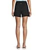 Hurley Beach Club Solid Pull-On Patch Pocket Smocked Shorts - Image 2