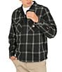 Hurley Benson Plaid Flannel Shacket - Image 1
