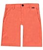 Color:Red - Image 1 - Big Boys 8-20 Dri-fit Chino Walk Shorts