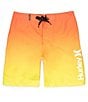 Color:Starfish Orange - Image 1 - Big Boys 8-20 Gradient Board Shorts