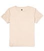 Color:Light Khaki - Image 2 - Big Boys 8-20 Short Sleeve Contrast-Pocket Swim T-Shirt