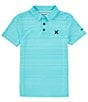 Color:Aurora - Image 1 - Big Boys 8-20 Short-Sleeve H2O-Dri Belmont Polo Shirt