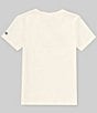 Color:Pale Ivory - Image 2 - Big Boys 8-20 Short-Sleeve Floral-Diamond T-Shirt