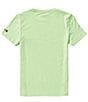 Color:Faded Green - Image 2 - Big Boys 8-20 Short-Sleeve Floral-Diamond T-Shirt