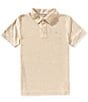 Hurley Big Boys 8-20 Short Sleeve H2O-Dri Pique Polo Shirt, Color:Rattan - Image 1