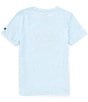 Color:Blue Ice - Image 2 - Big Boys 8-20 Short-Sleeve Vortex Check T-Shirt