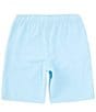 Color:Blue Ice - Image 2 - Big Boys 8-20 Stretch Twill Hybrid Pull-On Shorts
