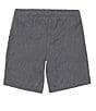 Color:Grey - Image 2 - Big Boys 8-20 Stretch Twill Hybrid Pull-On Shorts