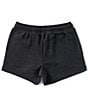 Color:Black - Image 2 - Big Girls 7-16 French Terry Shorts