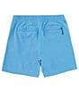 Color:Bliss Blue - Image 2 - Elastic-Waist Phantom Zuma ll 18#double; Outseam Volley Shorts