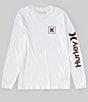 Color:White - Image 1 - Everyday Washed One And Only Long-Sleeve T-Shirt
