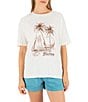 Hurley Fair Winds Short Sleeve Boyfriend T-Shirt - Image 1