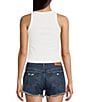 Color:White - Image 2 - Flight To Cabo Graphic Fitted Tank Top