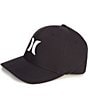 Hurley H20-DRI One & Only Embroidered Logo Cap, Color:Black/White - Image 1