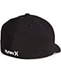 Hurley H20-DRI One & Only Embroidered Logo Cap, Color:Black/White - Image 2