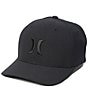 Hurley H20-DRI One & Only Embroidered Logo Cap, Color:Black/Black - Image 1