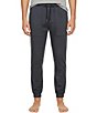 Hurley H2O-Dri Daybreak Waffle Fleece Jogger Pants, Color:Black - Image 1