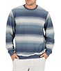 Hurley Hacienda Long-Sleeve Striped Crew Pullover - Image 1