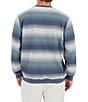 Hurley Hacienda Long-Sleeve Striped Crew Pullover - Image 2