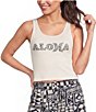 Hurley Hello Sleeveless Cropped Tank Top - Image 1