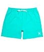 Color:Fiji - Image 1 - Icon One & Only Solid 17#double; Outseam Volley Shorts