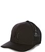Hurley Laguna Icon Trucker Hat, Color:Black/Black - Image 1