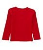 Hurley Little Boys 2T-7 Long Sleeve Thermal Crew T-Shirt, Color:Gym Red - Image 2