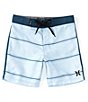 Color:Psychic Blue - Image 1 - Little Boys 2T-7 Shoreline Board Shorts