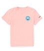 Color:SunKiss Pink - Image 2 - Little Boys 2T-7 Short Sleeve Griffin Graphic T-Shirt