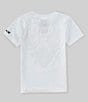Color:White - Image 2 - Little Boys 2T-7 Short Sleeve Shark Paradise T-Shirt