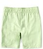 Color:Faded Green - Image 2 - Little Boys 2T-7 Stretch Twill Hybrid Pull-On Shorts