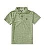 Hurley Little Boys 4-7 Short Sleeve H2O-Dri Pique Polo Shirt, Color:Palm Green - Image 1