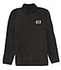 Color:Black Multi - Image 1 - Mesa Ridgeline Long Sleeve Quarter-Zip Sweater-Knit Pullover