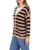 Hurley No Barriers Long Sleeve Striped Cardigan - Image 3