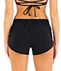 Color:Black - Image 2 - PHANTOM™ P30 Stretch Solid 2.5 Swim Board Shorts