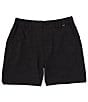 Color:Black - Image 1 - Phantom Slub 18#double; Outseam Shorts