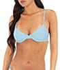 Hurley Pool Days Solid Wide Rib Underwire Bra Swim Top & Solid Wide Rib Moderate Coverage Hipster Swim Bottom - Image 4