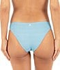 Hurley Pool Days Solid Wide Rib Underwire Bra Swim Top & Solid Wide Rib Moderate Coverage Hipster Swim Bottom - Image 3