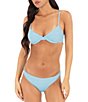 Hurley Pool Days Solid Wide Rib Underwire Bra Swim Top & Solid Wide Rib Moderate Coverage Hipster Swim Bottom - Image 2