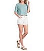 Hurley Quadrant Short Sleeve Boxy T-Shirt - Image 3